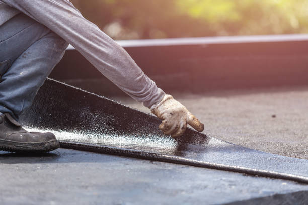 Professional Basement Waterproofing technician working in Hancocks Bridge, NJ